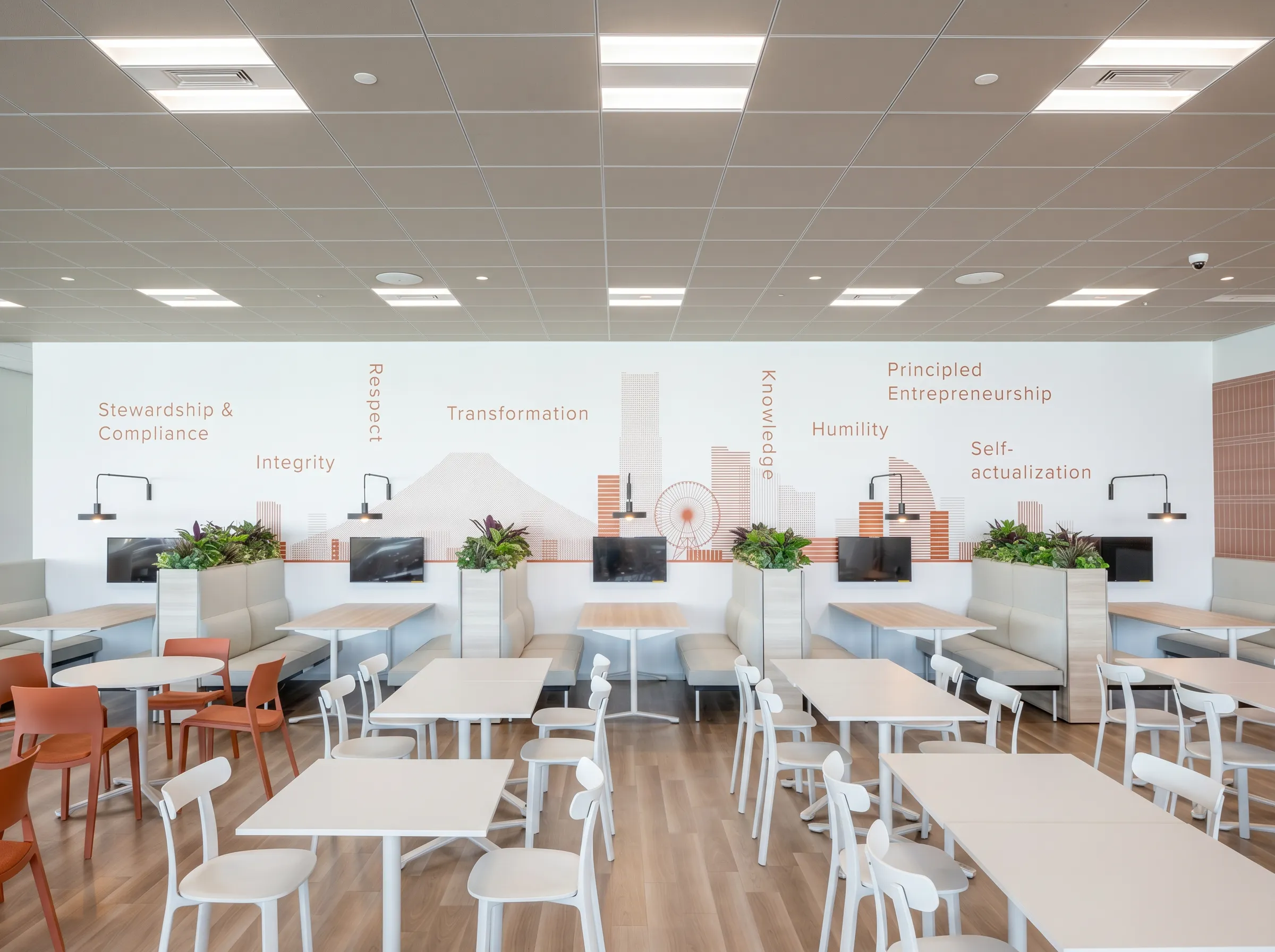 IT企業 休憩ラウンジ